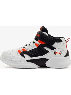 Skechers Skx Court Hype Büyük Erkek Çocuk Beyaz Basketbol Ayakkabısı 406072L Wbo