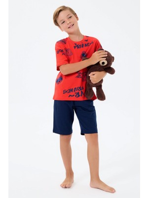 Kont Rolypoly 3751-2 Erkek Çocuk Bermuda Takım