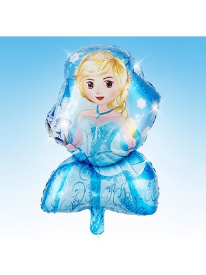Çavuş E-Ticaret Frozen Elsa Folyo Balon Karlar Ülkesi Prensesi Kız Çocuk Doğum Günü Parti Balonu