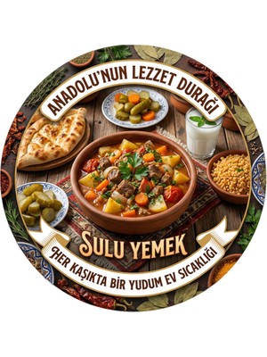 Mayeka Ev Yemekleri Sulu Yemek Temalı Lokantalar Sulu Yemekçiler Restoran Için Ahşap Duvar Kapı Dekoratif