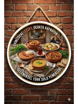 Mayeka Ev Yemekleri Sulu Yemek Temalı Lokantalar Sulu Yemekçiler Restoran Için Ahşap Duvar Kapı Dekoratif