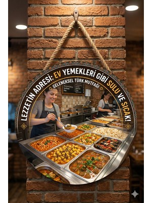 Mayeka Ev Yemekleri Sulu Yemek Temalı Lokantalar Sulu Yemekçiler Restoran Için Ahşap Duvar Kapı Dekoratif