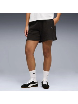 Puma Her HighWaist Kadın Siyah Şort.01