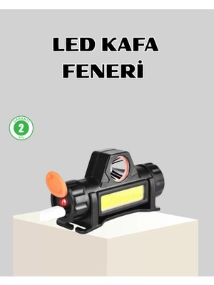 Midas Toptan Home Kamp ve Doğa Için Şarjlı LED Baş Feneri – Mıknatıslı, Su Geçirmez