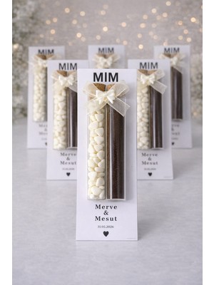 Deha Parti  Türk Kahvesi Kalpli Badem Şekeri Söz Nişan Nikah Hediyeliği 20 Adet