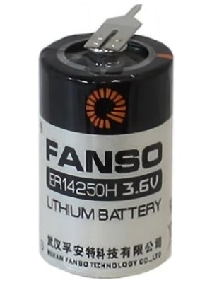 Epilons ER14250H 3.6V 1/2 AA Size Pil (Li-SOCL2) 2 PIN