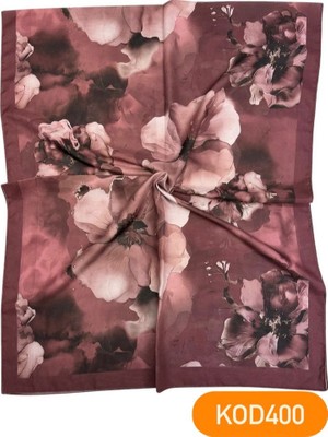 Venossa Çiçek Desenli Soft Şal