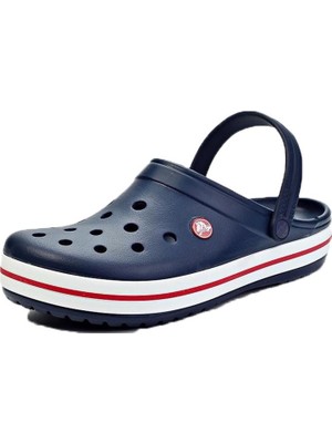 Crocs Crocband Unisex Lacivert Deri Terlik Casual Kullanım İçin Rahat Tasarım 11016