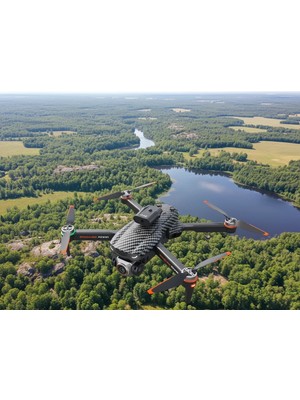 Wirkmarkt  Model S9, 4K Kamera Destekli (Uygulama ile ), Rc Uzaktan Kumandalı, Kumanda Ekranlı,Sosyal Medya Çekimi Için Uygun, Drone Mini Quadcopter, Çanta Hediyeli