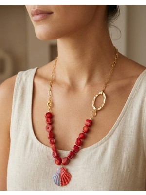 Urban Bold Mercan Kolye