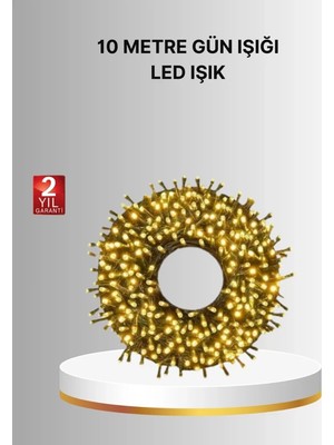 Midas Toptan Home Uzun Ömürlü LED Teknolojili 10 Metre Şık Işıklı Süsleme Seti