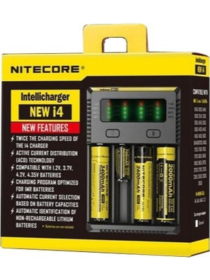 Noip New I4 Intelli Charger Liıon / Nıcd / Nımh Pil Şarj Cihazı (925)