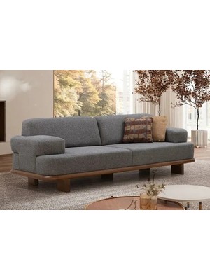 Vivense Evora Üçlü Koltuk, Antrasit