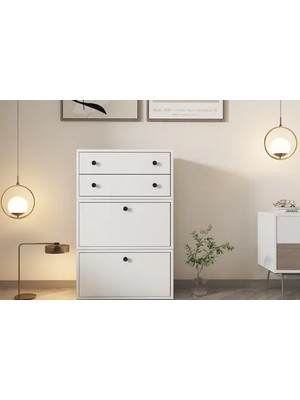 Vivense Bk Concept Ayakkabılık, 2 Kapaklı, AYK_1059_Ç