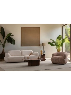 Vivense Atlas Koltuk Takımı, Krem