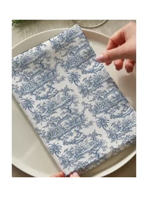 Vivense Zarif Panoroma Pamuklu Altı Adet Peçete