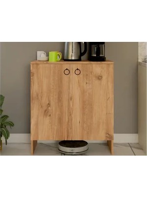 Vivense Kabi Iki Kapaklı Çok Amaçlı Dolap, Çam