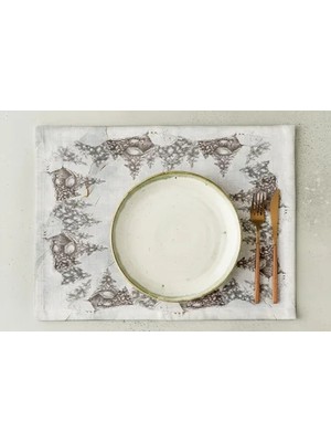 Vivense Kış Masalı Pamuklu Dört Adet Amerikan Servisi