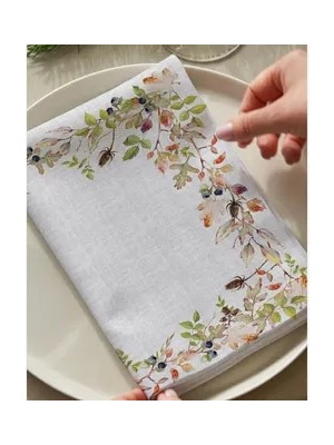 Vivense Yabani Tohumlar Pamuklu Dört Adet Peçete