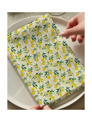 Vivense Lemon Pamuklu Dört Adet Peçete