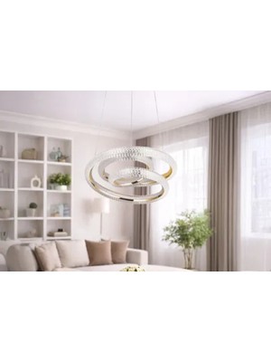 Vivense Lina LED Avize, Gold, 30 cm