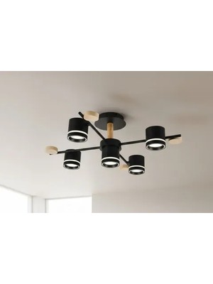 Vivense Deha LED Plafonyer Avize, 4+1