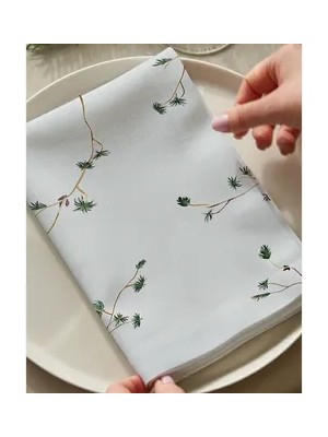 Vivense Doğal Sadelik Pamuklu Altı Adet Peçete