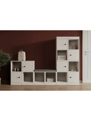 Vivense Bk Concept Ayakkabılık, 6 Kapaklı, MST-AYK-1015