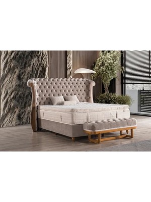 Vivense Madrid Baza Başlık Yatak, 160X200