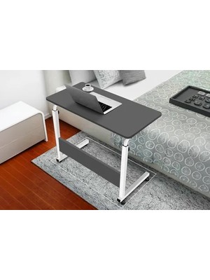 Vivense Yükseklik Ayarlı Çalışma Masası, Antrasit Beyaz, 80X40