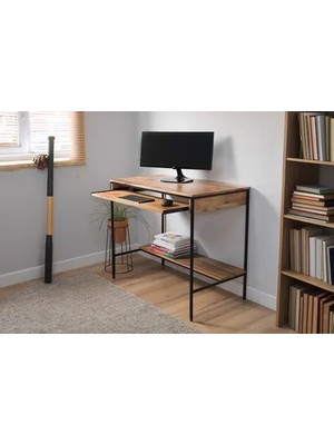 Vivense Klavyelikli Çalışma Masası, Atlantik Çam, 100X50