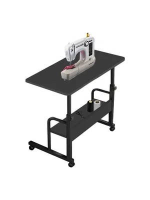 Vivense Yükseklik Ayarlı Dıkış Makınesı Sehpası, Antrasit 70X40