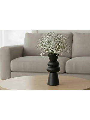 Vivense Bombeli Vazo, Siyah