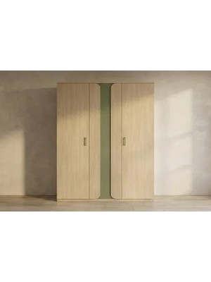 Vivense Oliv Gardırop, 3 Kapaklı