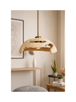 Vivense Handmade Wabi Sabi Karbon Beton Avize, Petra