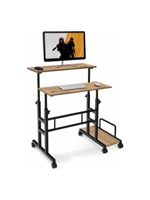 Vivense Ryan Oyuncu Masası, Atlantik Çam, 80X60