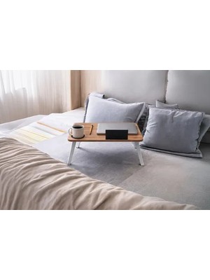 Vivense Lando Çok Amaçlı Laptop ve Tablet Sehpası, ÇAM,60X40X27