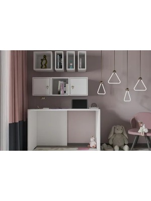 Vivense Modüler Çalışma Masası, Beyaz