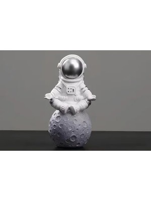 Vivense Astronot Biblo, Silver Beyaz