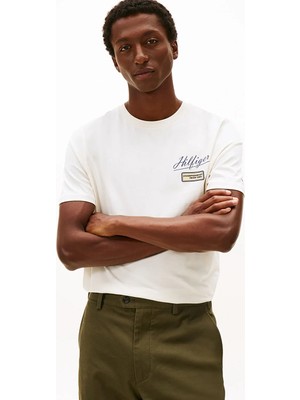 Tommy Erkek T-Shirt Modern Ath Graphıc Tişört