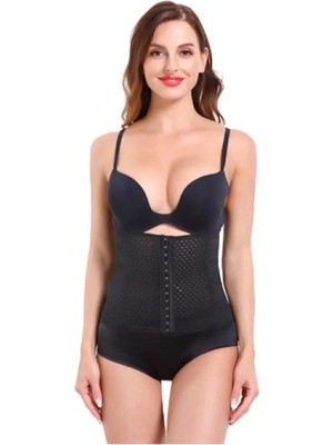 Kadın Siyah Bel Şekillendirici Doğum Sonrası Korse