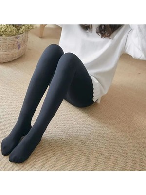 Kadın Peluşlu Iç Yüzeyli Sıcak Tutan  Termal Külotlu Çorap T105