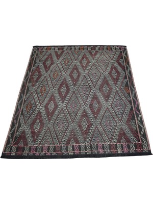 Zehra Abla Halı Vintage El Dokuma Görkemli Karakeçili Balıkesir Yörük Yün Cecim Kilim 7258
