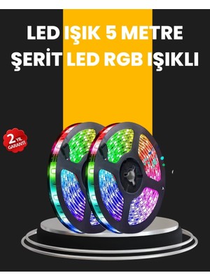 Midas Toptan Home 5 Metre Kumandalı Su Geçirmez Şerit LED