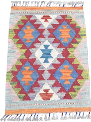 Zehra Abla Halı Yeni El Dokuma Desenli Cerit Yörükleri Meşhed Iran Yün Kilim 7259