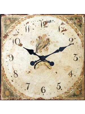 Modern Kare Duvar Saati, Şık ve Zarif Tasarım, Duvara Kolay Monte