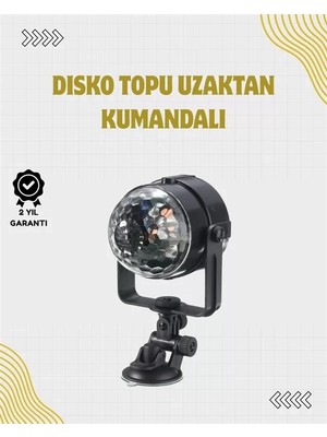 Midas Toptan Home Uzaktan Kumandalı, Ses Kontrollü LED Disko Işığı - Parti ve Kulüpler Için