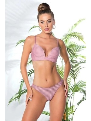 Ang Butik Gallipoli 31772 Dekolte Sütyen ve String Takım
