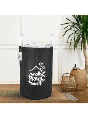 Calperia Katlanabilir Çamaşır Sepeti: Siyah Renk ile Pratik ve Kullanışlı Tasarım