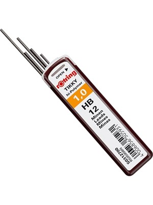 Rotring 1,0 Mm (Hb) Kurşun Kalem Ucu Yüksek Polimer Renk Seçeneği ile Güçlü Performans